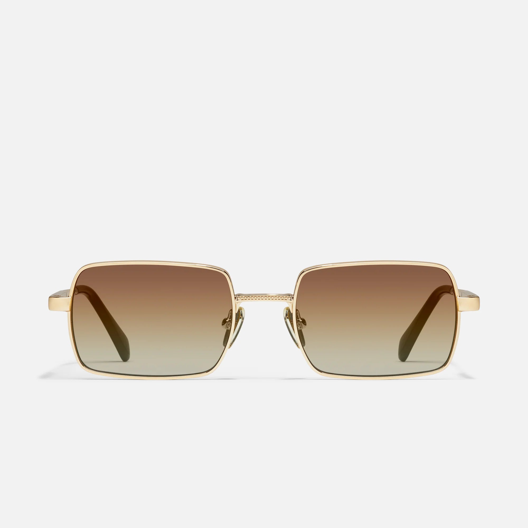 dnd goggles DND Sunglasses Gold Frame Sepia Lenses - Premium Vintage Style