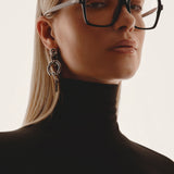 Definition - Optical Frame - Black - Gun Metal Trimming