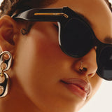 Chit Chat – Black Frame – Smoked Lenses