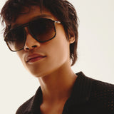 Studio Sesh – Dark Tortoise Frame – Brown Lenses