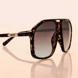 Studio Sesh – Dark Tortoise Frame – Brown Lenses