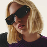 Tell Me More – Black Frame – Smoked Lenses