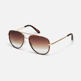 All In Mini – Tortoise Frame – Gradient Brown Lenses