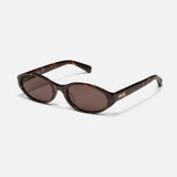 Aura Point – Neutral Tort Frame – Brown Lenses