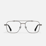 Definition - Optical Frame - Black - Gun Metal Trimming