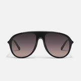 Chart Topper – Black Frame – Smoke Taupe Lenses