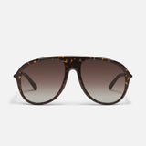 Chart Topper – Dark Tort Frame – Brown Lenses