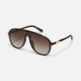 Chart Topper – Dark Tort Frame – Brown Lenses