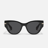Chit Chat – Black Frame – Smoked Lenses