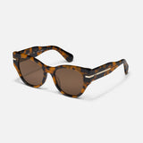 Chit Chat – Pebble Tortoise Frame – Brown Lenses