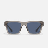 Fast Lane – Translucent Grey Frame – Navy Polarized Blue Lenses