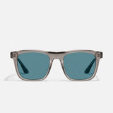 Flip Side – Grey Frame – Turquoise Blue Lenses