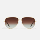 High Key Mini – Gold Frame – Polarized Gradient Brown Lenses