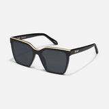 Level Up – Black and Gold Frame – Polarized Smoked Lenses