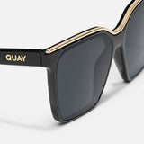 Level Up – Black and Gold Frame – Polarized Smoked Lenses
