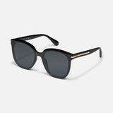 QUAY RENT FREE BLACK FRAME SMOKE POLARIZED LENS