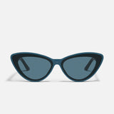 Tempted – Dark Turquoise Frame – Dark Turquoise Lenses