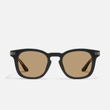 Weekender – Monture Noire Mate – Verres Sable Polarisés
