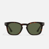 Weekender – Monture Écaille Foncée – Verres Verts